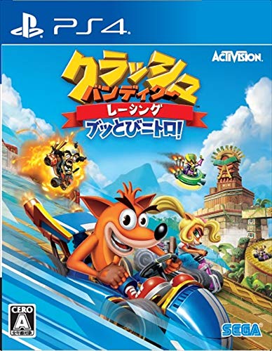セガ クラッシュ・バンディクーレーシング PS4で大暴走！